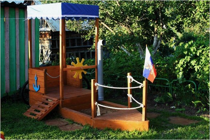 (детская, площадка, дачи, своими, руками, обзор) Детская площадка для дачи своими руками — обзор, требования к безопасности площадки, идеи создания