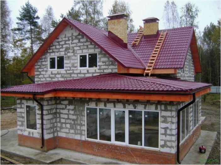 (пристройка, дому, дизайн) Пристройка к дому — из чего лучше сделать? Дизайн проекты своими руками, интересные идеи, из кирпича, бруса, блоков