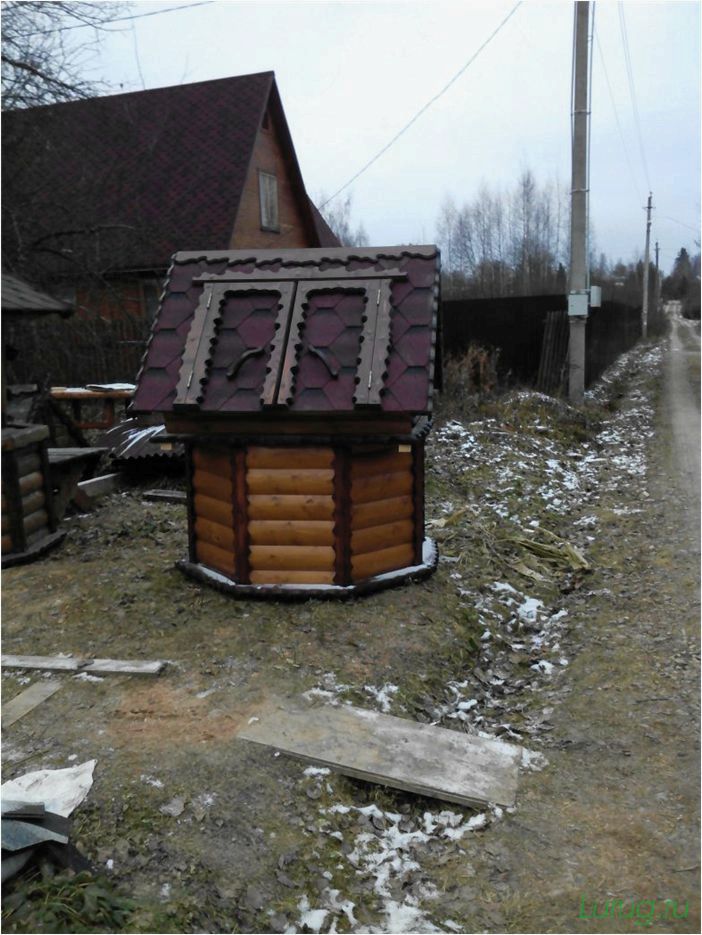 (домик, колодца, чертежи, инструкция, построить, своими) Домик для колодца — чертежи, инструкция, как построить своими руками, советы и рекомендации