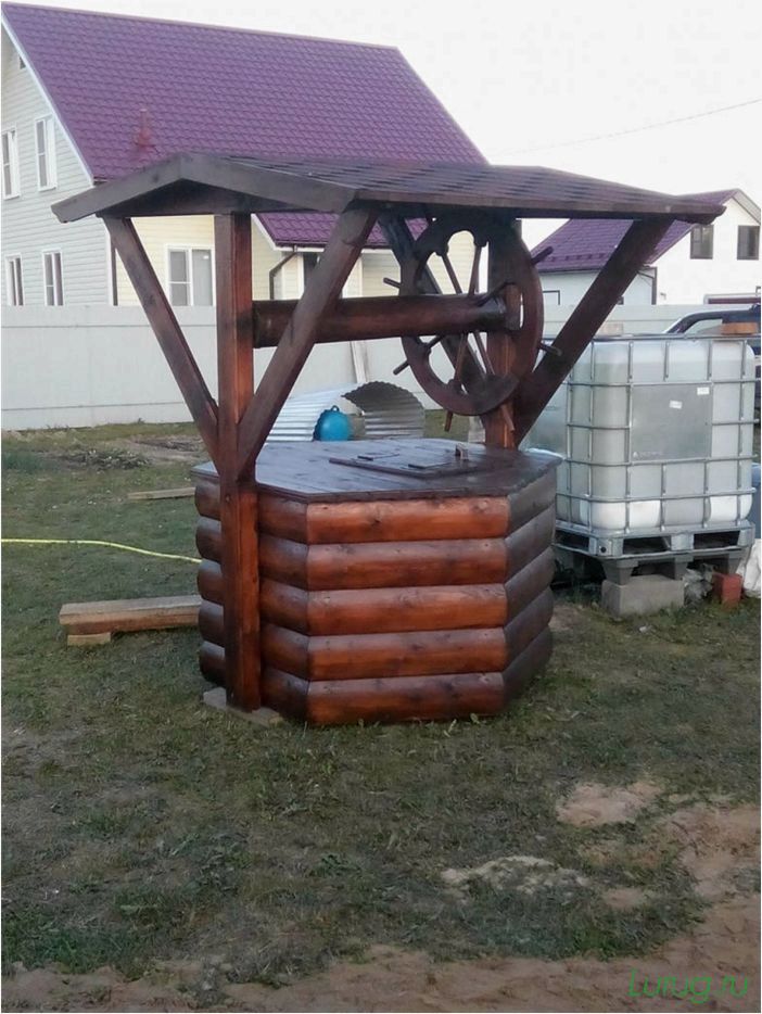 (домик, колодца, чертежи, инструкция, построить, своими) Домик для колодца — чертежи, инструкция, как построить своими руками, советы и рекомендации