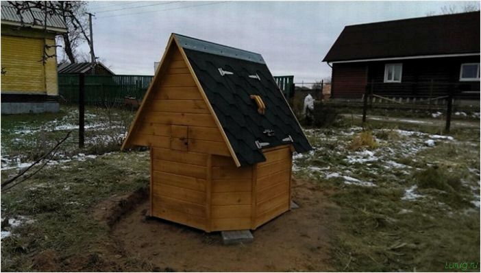 (домик, колодца, чертежи, инструкция, построить, своими) Домик для колодца — чертежи, инструкция, как построить своими руками, советы и рекомендации
