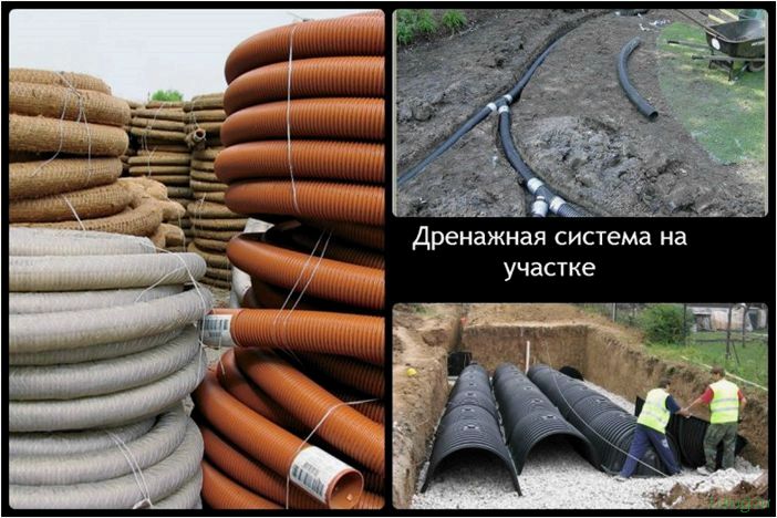 Как сделать дренаж на участке — пошаговая технология обустройства, методы и виды, защита от ливневых и талых вод