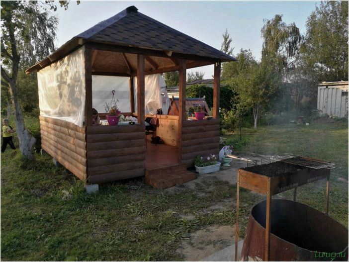 (беседка, своими, руками, правильно, пошаговая) Беседка своими руками — как сделать правильно, пошаговая инструкция, примеры, чертежи, схемы, эскизы планировки