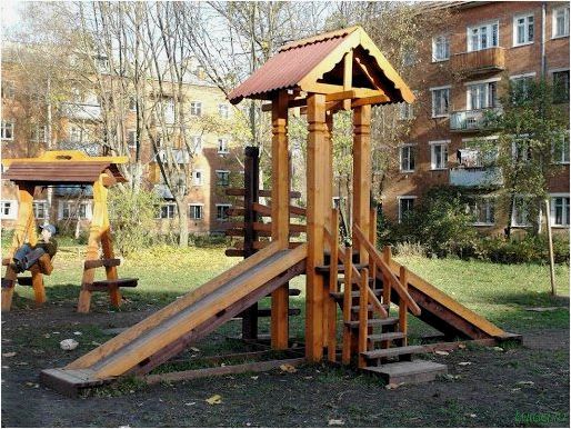 (детская, горка, своими) Детская горка — как сделать своими руками: из дерева или металла?