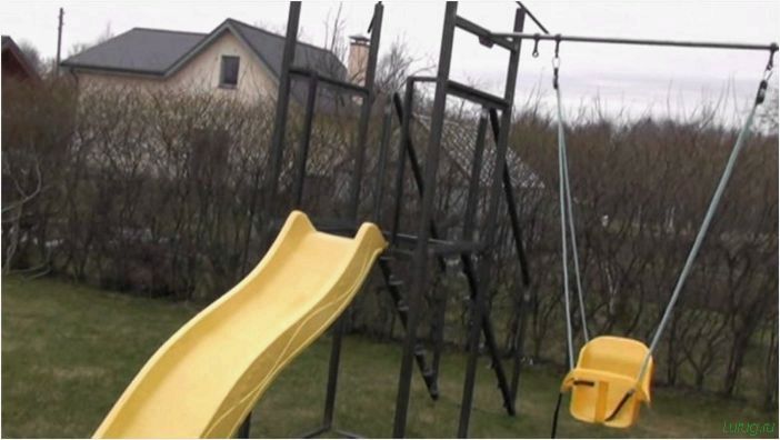 (детская, горка, своими) Детская горка — как сделать своими руками: из дерева или металла?
